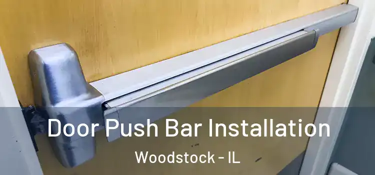 Door Push Bar Installation Woodstock - IL